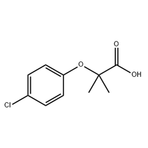 2-(4-Chlorophenoxy)-2-methylpropionic acid