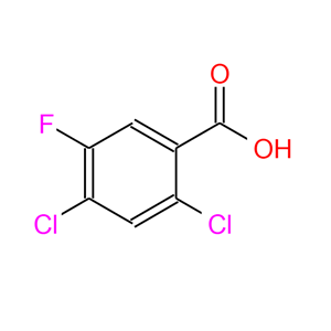 2,4-dichloro-5-fluorobenzoic acid