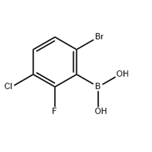 6-Bromo-3-chloro-2-fluorophenylboronic acid