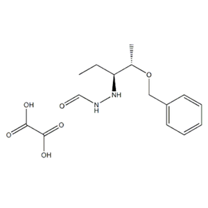 N'-((2S,3S)-2-(Benzyloxy)pentan-3-yl)formohydrazide oxalate