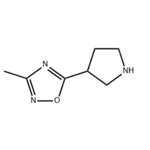 3-METHYL-5-PYRROLIDIN-3-YL-1,2,4-OXADIAZOLE