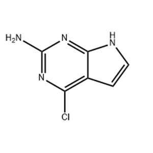 2-Amino-4-chloropyrrolo[2,3-d]pyrimidine