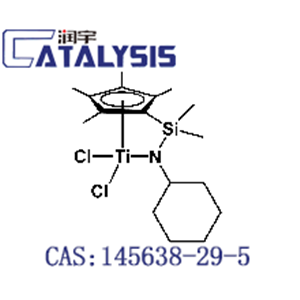 ((dimethylsilyl(2,3,4,5-tetramethylcyclopenta-2,4-dien-1-yl))cyclohexylamino)titanium(IV)dichloride