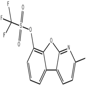 2 - Methylbenzofuro [2, 3 - b] pyridin - 8 - yl trifluoromethanesulfonate