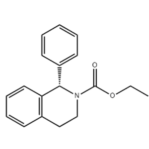 Ethyl (S)-1-phenyl-1,2,3,4-tetrahydro-2-isoquinolinecarboxylate