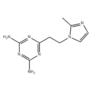 2,4-DIAMINO-6-[2-(2-METHYL-1-IMIDAZOLYL)ETHYL]-1,3,5-TRIAZINE