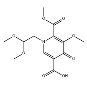 1-(2,2-diMethoxyethyl)-5-Methoxy-6-(Methoxycarbonyl)-4-oxo-1,4-dihydropyridine-3-carboxylic acid