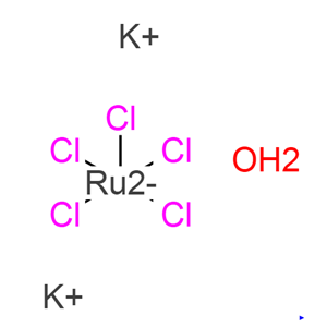 Potassium pentachlororuthenate (III) hydrate