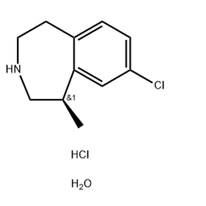 (1R)-8-Chloro-2,3,4,5-tetrahydro-1-methyl-1H-3-benzazepine hydrochloride hemihydrate