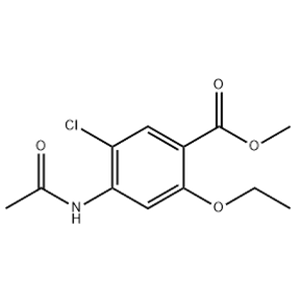 4-ACETAMINO-5-CHLORO-2-ETHOXY METHYL BENZOATE