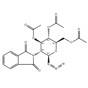 2-Deoxy-2-(1,3-dihydro-1,3-dioxo-2H-isoindol-2-yl)-β-D-glucopyranosyl azide 3,4,6-Triacetate