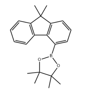 4 - boric acid pinacol ester - 9, 9 - dimethyl fluorene