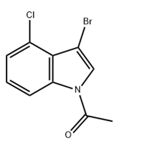 1-Acetyl-3-broMo-4-chloroindole