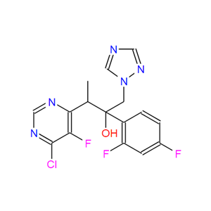 (2R,3S/2S,3R)-3-(4-Chloro-5-fluoro-6-pyrimidinyl)-2-(2,4-difluorophenyl)butan-2-ol hydrochloride