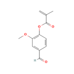 2-Propenoic acid, 2-methyl-, 4-formyl-2-methoxyphenyl ester pictures