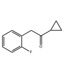 Cyclopropyl 2-fluorobenzyl ketone pictures