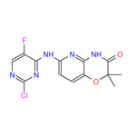 	6-(2-chloro-5-fluoropyriMidin-4-ylaMino)-2,2-diMethyl-2H-pyrido[3,2-b][1,4]oxazin-3(4H)-one pictures