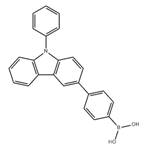 (4-(9-phenyl-9H-carbazol-3-yl)phenyl)boronic acid pictures