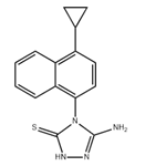 3H-1,2,4-Triazole-3-thione, 5-amino-4-(4-cyclopropyl-1-naphthalenyl)-2,4-dihydro pictures