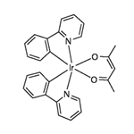 Acetylacetonatobis(2-phenylpyridine)iridium pictures