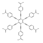 Benzoic acid, 4,4',4'',4''',4'''',4'''''-(1,2,3,4,5,6-benzenehexaylhexa-2,1... pictures