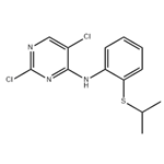 2,5-Dichloro-N-[2-[(1-methylethyl)thio]phenyl]-4-pyrimidinamine pictures