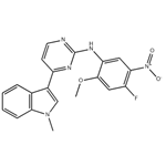 N-(4-fluoro-2-Methoxy-5-nitrophenyl)-4-(1-Methylindol-3-yl)pyriMidin-2-aMine pictures