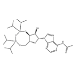 Adenosine, N-acetyl-3',5'-O-[1,1,3,3-tetrakis(1-Methylethyl)-1,3-disiloxanediyl]- pictures