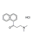 1-Propanone,3-(dimethylamino)-1-(1-naphthalenyl)-, hydrochloride (1:1) pictures