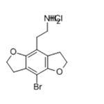 1-(8-Bromo-2,3,6,7-tetrahydrobenzodifuran-4-yl)-2-aminoethane hydrochloride pictures