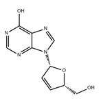 2',3'-Dideoxy-2',3'-didehydroinosine pictures