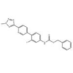 CarbaMic acid, N-[3-fluoro-4-[6-(2-Methyl-2H-tetrazol-5-yl)-3-pyridinyl]phenyl]-, phenylMethyl ester pictures
