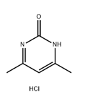 4,6-dimethyl-2-hydroxypyrimidine hydrochloride pictures