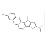 6-[(3-aMinophenyl)Methyl]-4,6-dihydro-4-Methyl-2-(Methylsulfinyl)-5H-Thieno[2',3':4,5]pyrrolo[2,3-d]pyridazin-5-one pictures