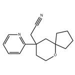 2-(9-(pyridin-2-yl)-6-oxaspiro[4.5]decan-9-yl)acetonitrile pictures