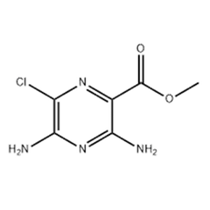 Methyl 3,5-diamino-6-chloropyrazine-2-carboxylate