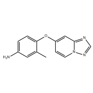 4-([1,2,4]triazolo[1,5-a]pyridin-7-yloxy)-3-methylaniline