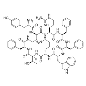 H-TYR-CYCLO(-D-DAB-ARG-PHE-PHE-D-TRP-LYS-THR-PHE)