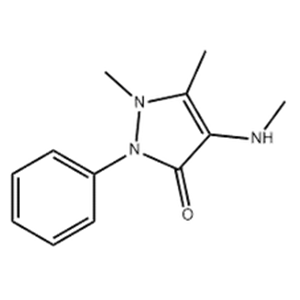 1,2-dihydro-1,5-dimethyl-4-(methylamino)-2-phenyl-3H-pyrazol-3-one