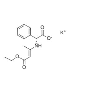 Potassium (R)-[(3-ethoxy-1-methyl-3-oxoprop-1-enyl)amino]phenylacetate