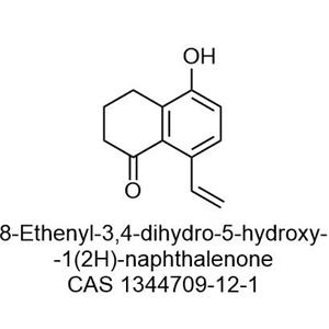 8-Ethenyl-3,4-dihydro-5-hydroxy-1(2H)-naphthalenone