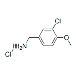 (3-chloro-4-methoxyphenyl)methanaminium hydrochloride