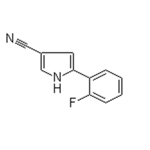 5-(2-Fluorophenyl)-1H-pyrrole-3-carbonitrile pictures