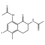 N,N'-(3-Fluoro-4-methyl-8-oxo-5,6,7,8-tetrahydronaphthalene-1,7-diyl)diacetamide pictures