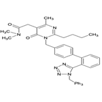 2-Butyl-1,6-dihydro-N,N,4-trimethyl-6-oxo-1-[[2'-[1-(triphenylmethyl)-1H-tetrazol-5-yl][1,1'-biphenyl]-4-yl]methyl]-5-pyrimidineacetamide pictures