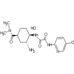 N1-{(1S,2R,4S)-2-amino-4-[(dimethylamino)carbonyl]-cyclohexyl}-N2-(5-chloropyridin-2-yl)ethanediamide hydrochloride pictures