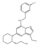 (2S)-1-[3-Ethyl-7-[[(1-oxido-3-pyridinyl)methyl]amino]pyrazolo[1,5-a]pyrimidin-5-yl]-2-piperidineethanol pictures