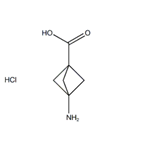 Bicyclo[1.1.1]pentane-1-carboxylic acid, 3-amino-, hydrochloride pictures