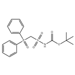 tert-Butyl ((diphenylphosphoryl)-methyl)sulfonylcarbamate pictures