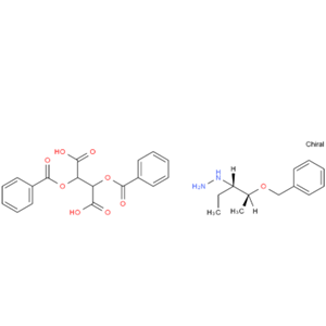 ((2S,3S)-2-(benzyloxy)pentan-3-yl)hydrazine(2S,3S)-2,3-bis(benzoyloxy)succinate
